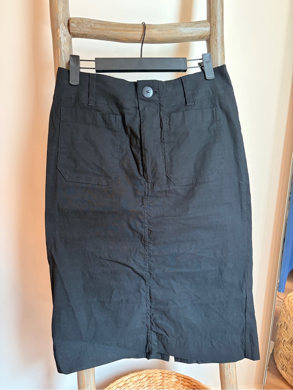 Maeve Anthropologie Colette Skirt Black Size S